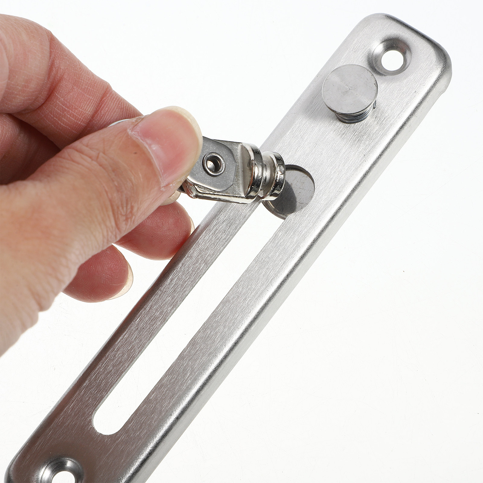 Security Chain Door - 1セット ドアチェーンロック ステンレス製セキュリティロック 室内安全チェーンラッチ ホテル、自宅、オフィス、寝室、ガレージゲート用