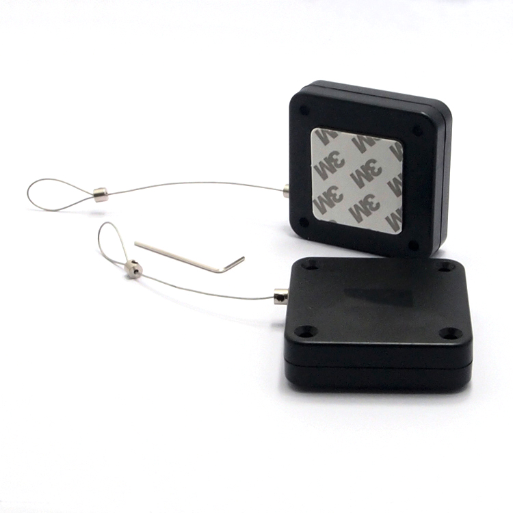 Security Chain Door - 超長伸縮式スクエアセキュリティ1m/2m/3m/4m,10個,ワイヤーボックス,リコイル製品,盗難防止チェーン