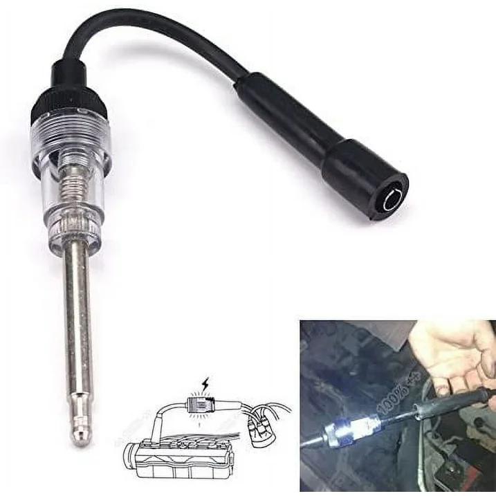 Co Detector Plug - 1/2個入り 自動車スパークプラグテスター イグニッションコイルテストツール 車エンジン点火システム診断検出器 ワイヤートラブルシューティングツール