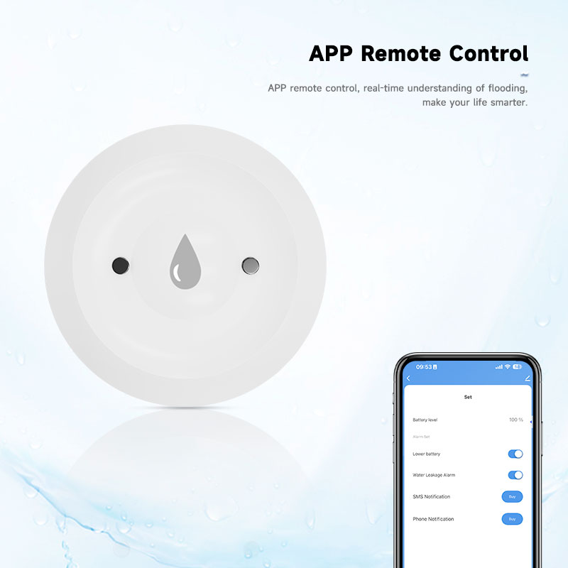 Tuya Zigbee-水浸センサー,インテリジェントライフ - Water Alarm Sensor のレビューと価格