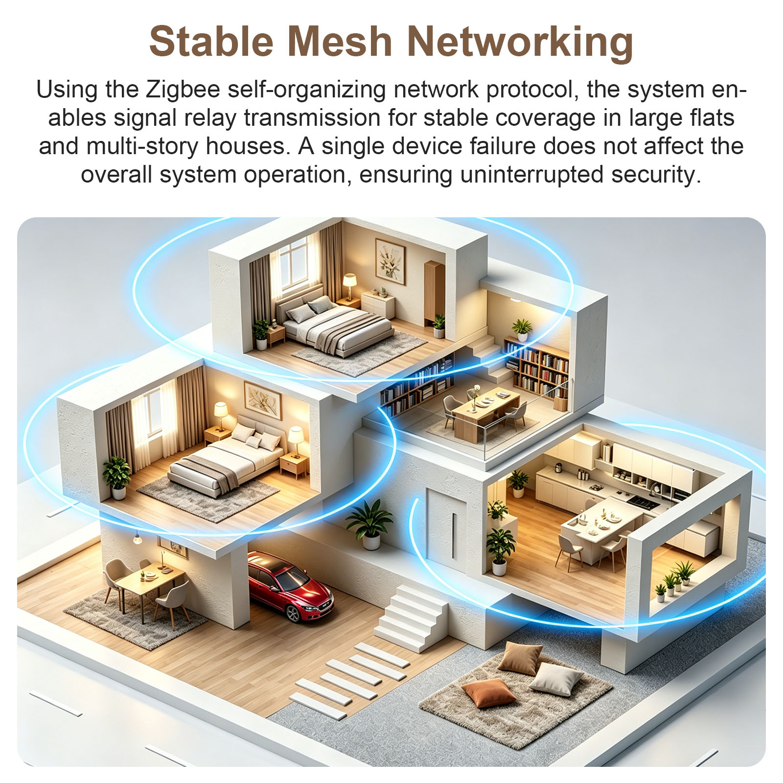 ZigBee WiFiスマート煙感知器アラーム、Tuya S - Smoke Detector Interconnected のレビューと価格