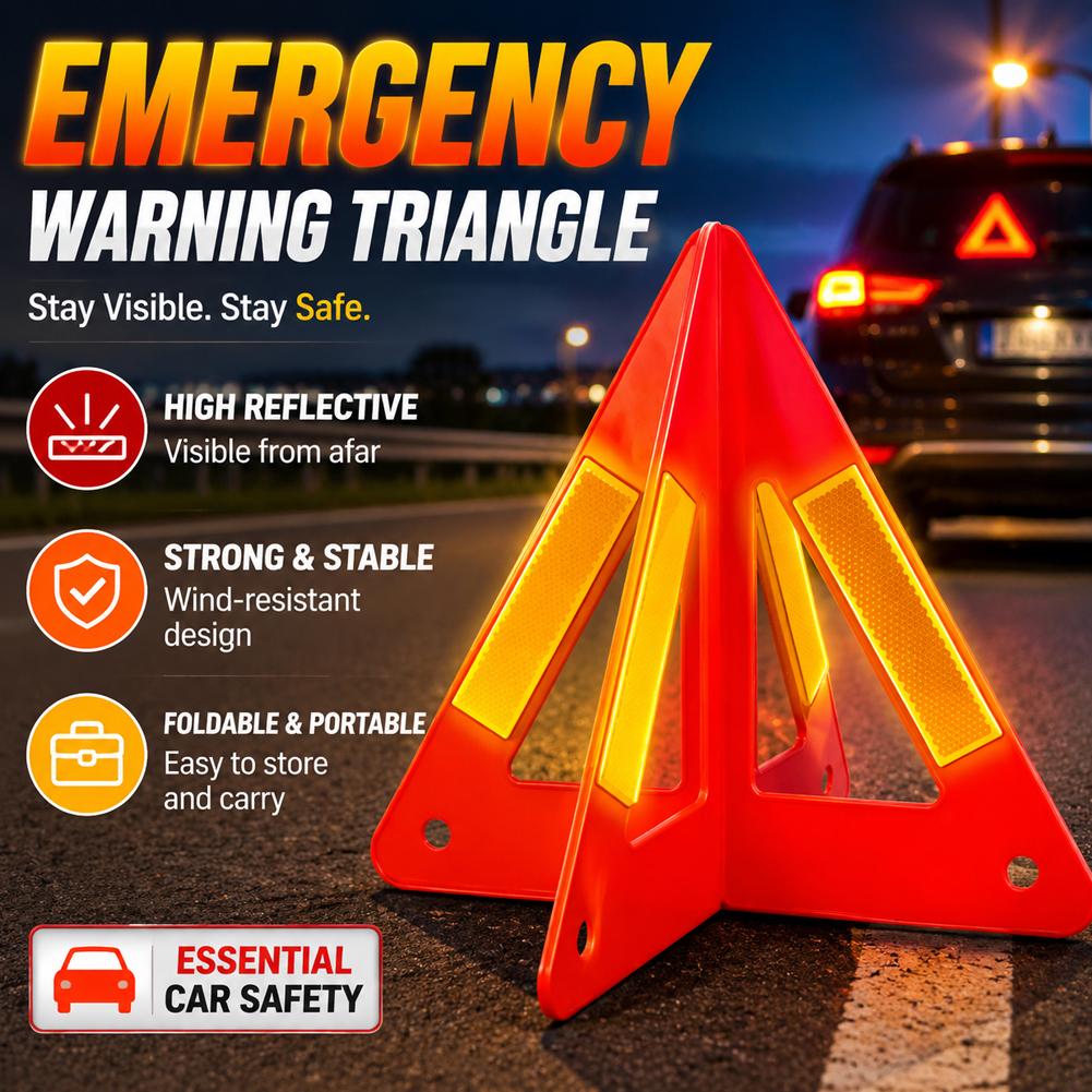1-5個入り 車用緊急故障警告三角形 反射安全ハザードカート - Emergency Exit Sign のレビューと価格