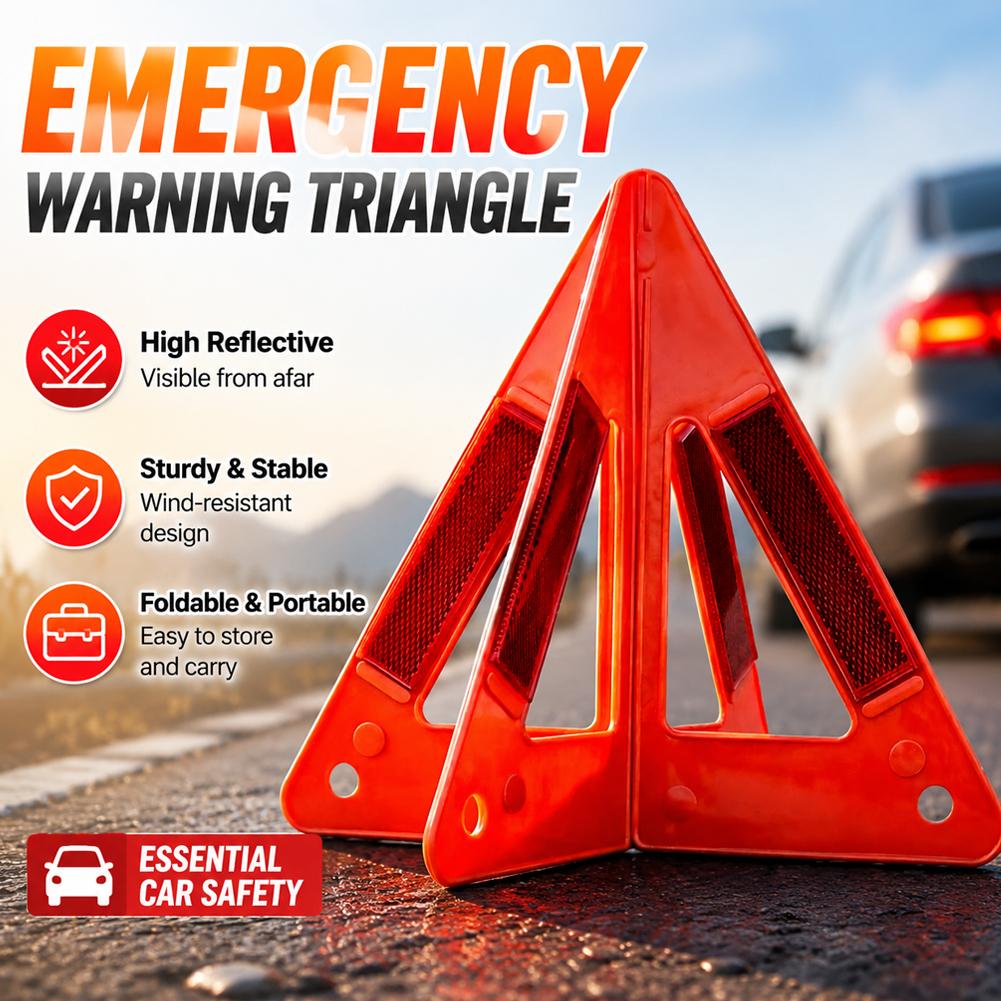 1-5個入り 車用緊急故障警告三角形 反射安全ハザードカート - Emergency Exit Sign のレビューと価格