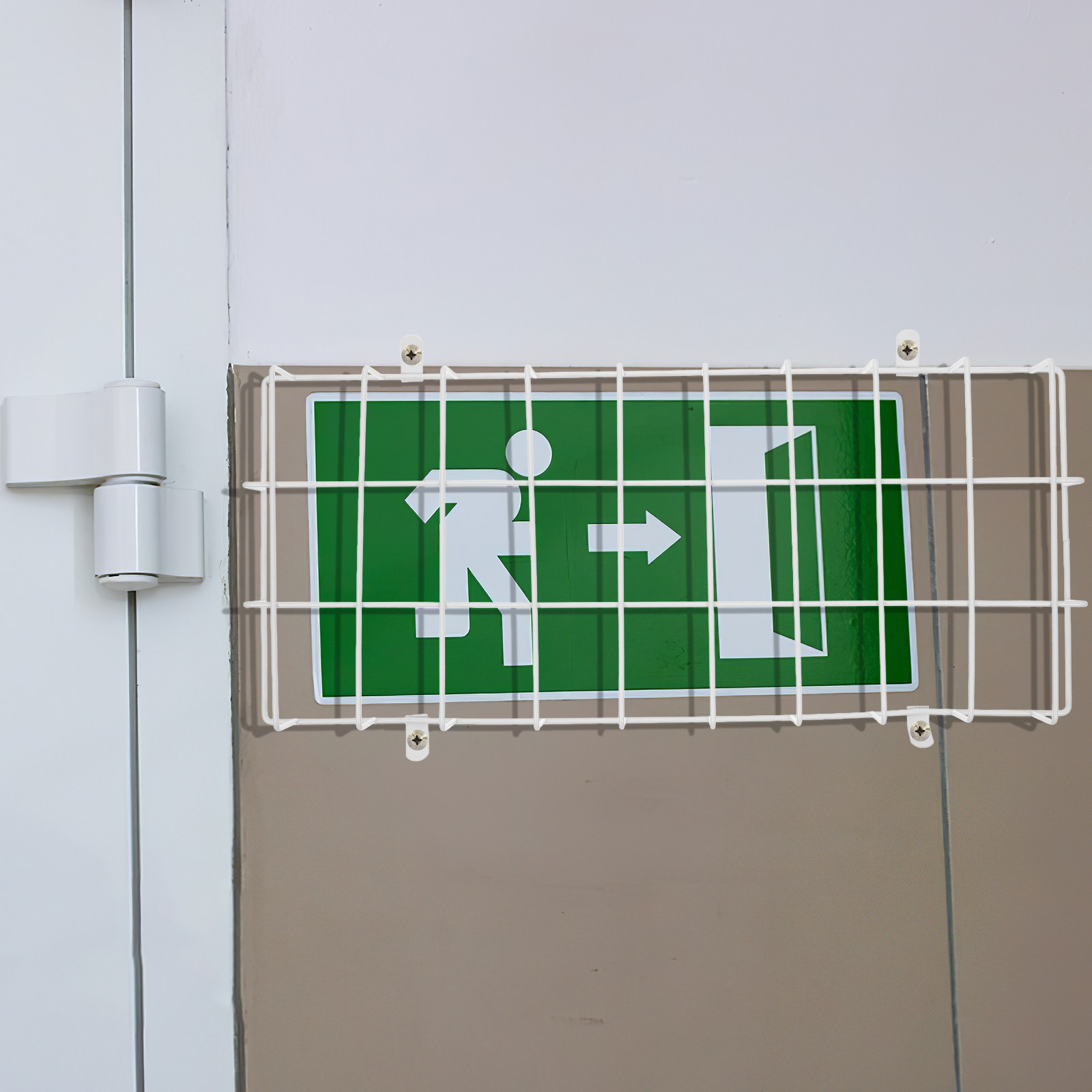 頑丈な出口標識保護ケージ、非常用照明システム用出口灯カバー、 - Emergency Exit Sign のレビューと価格