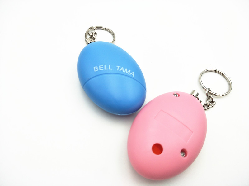 卵型140dbパーソナルキーリングアタックパニックセーフティ - Personal Alarm Keychain のレビューと価格