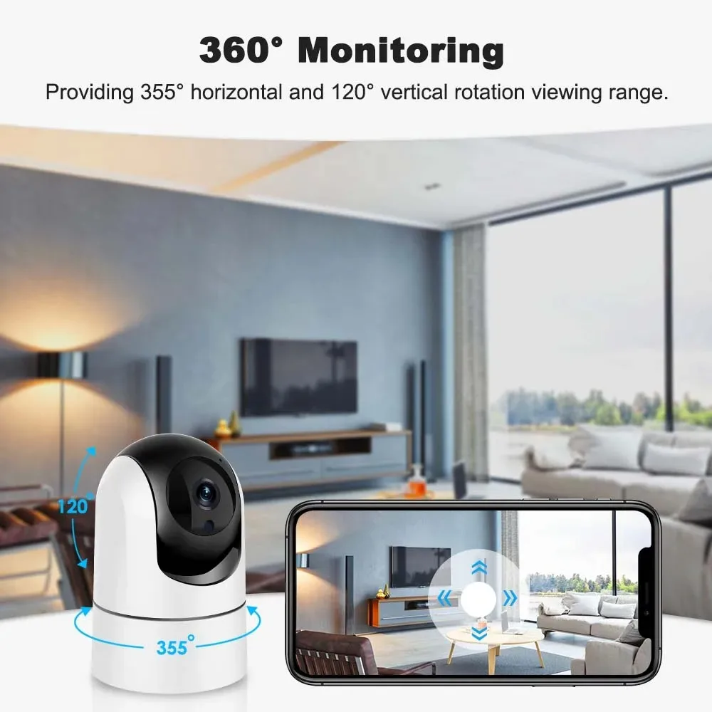 ワイヤレスセキュリティカメラ,屋内,自動追跡,ベビーモニター - Eufy Camera E220 のレビューと価格