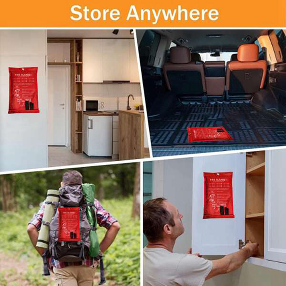 AED2-緊急防火ブランケット、防火ブランケット、キッチン、 - Fire Blanket Kitchen のレビューと価格
