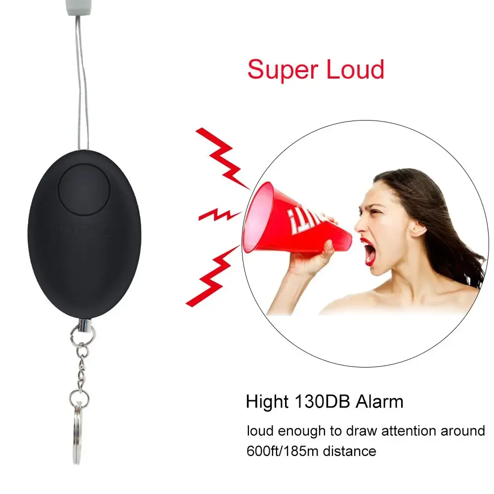 120dB 個人安全警報キーホルダー自己防衛緊急サウンドデバ - Personal Alarm Keychain のレビューと価格