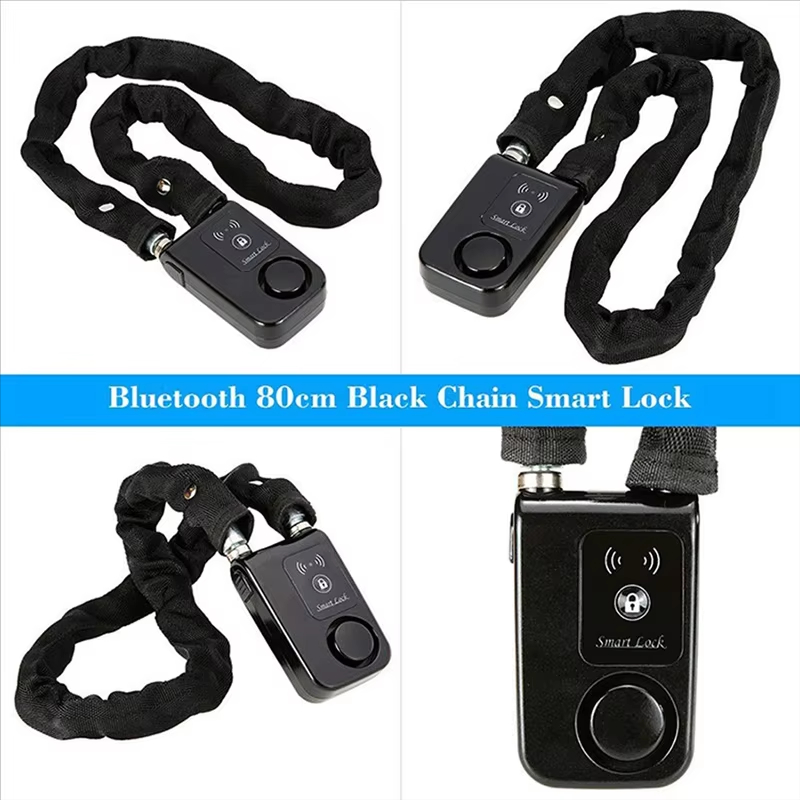 Bluetooth スマートチェーンロックキーレスロックバイ - Security Chain Door のレビューと価格